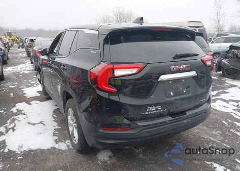 2022 GMC Terrain Awd Sle z USA, uszkodzony, nr VIN 3GKALTEV6NL265313